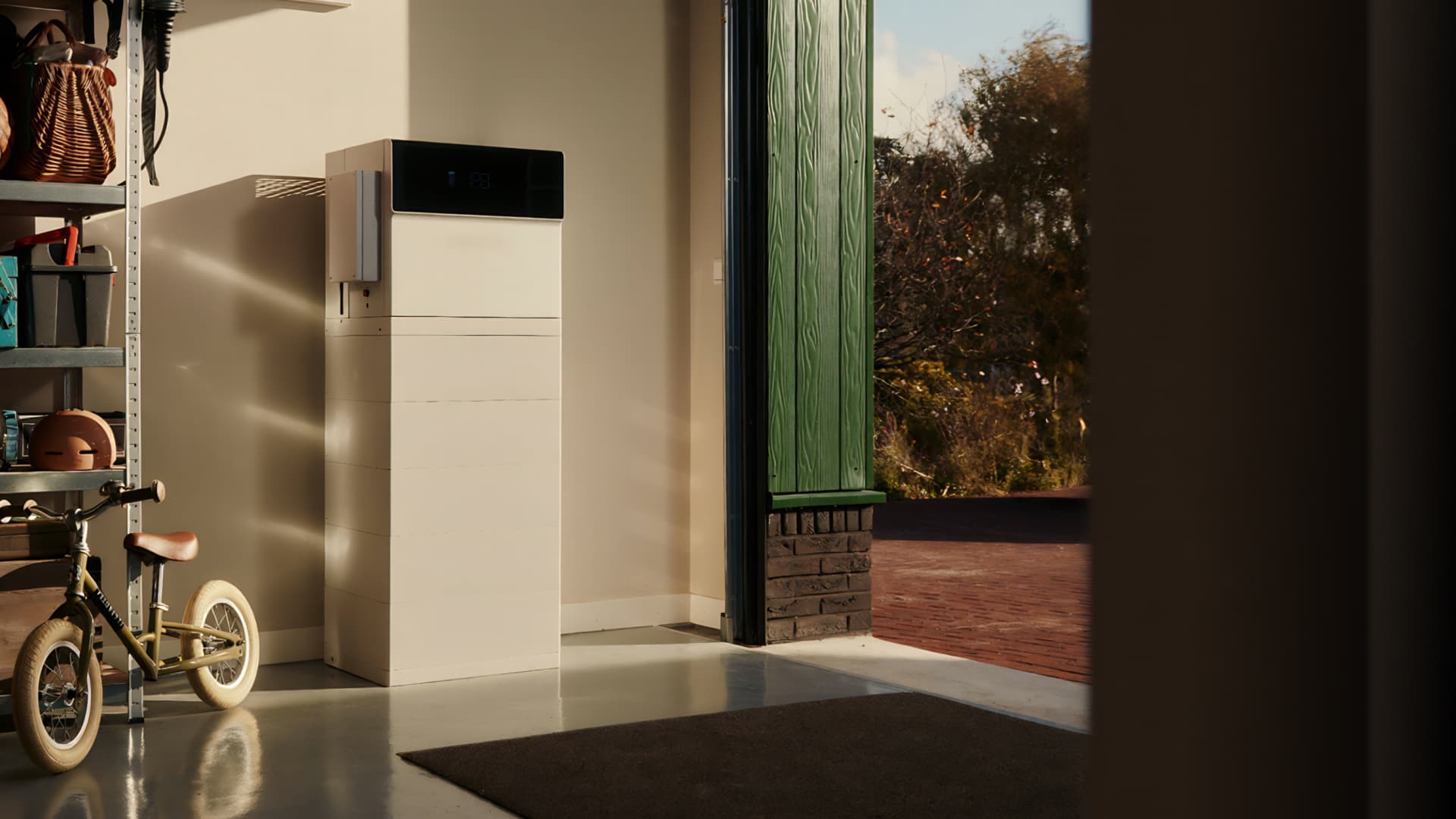 De Zonneplan nexus in de garage