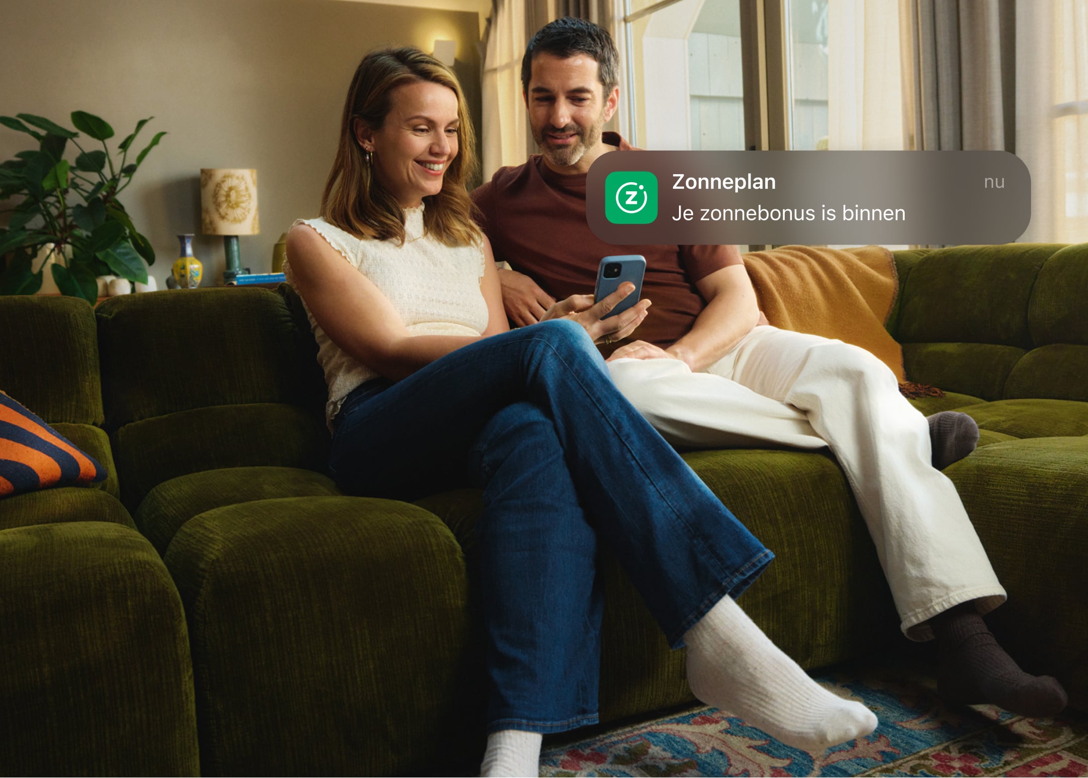 Zonneplan zonnepanelen op een dak