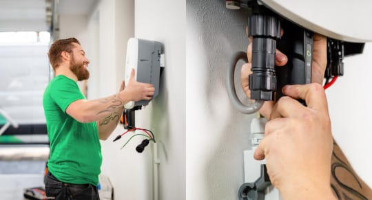 Zonneplan installatie
